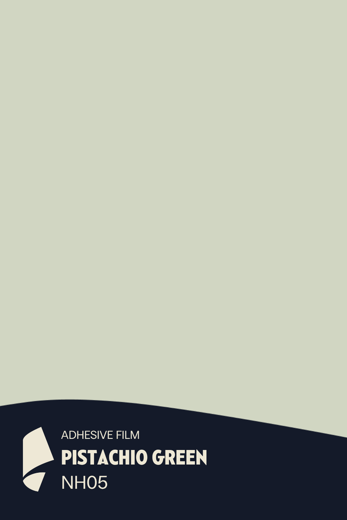 [NH05/ML] Film Adhésif Soyeux Pistachio Green CoverStyl NH05/PL/LV (Au mètre linaire soit 1,22m² par ml)