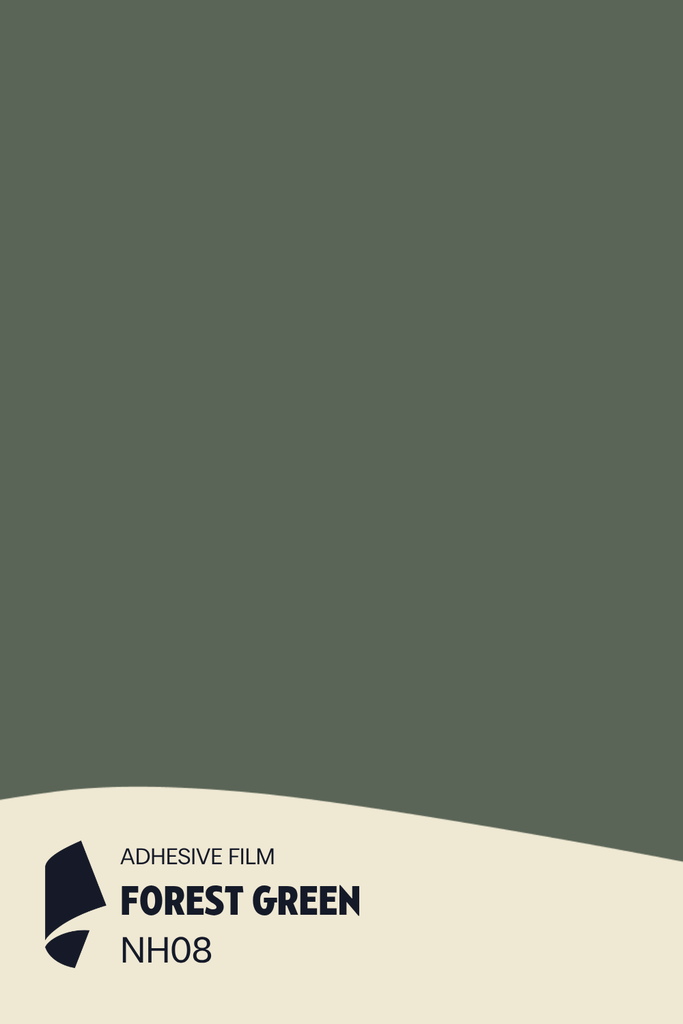 [NH08/ML] Film Adhésif Soyeux Forest Green CoverStyl NH08/PL/LV (Au mètre linaire soit 1,22m² par ml)