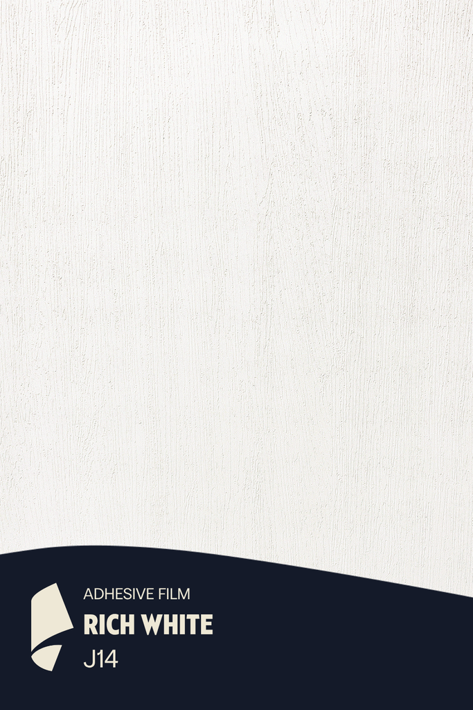 [J14/ML] Film Adhésif Bois Peint Rich White CoverStyl J14/LV (Au mètre linaire soit 1,22m² par ml)