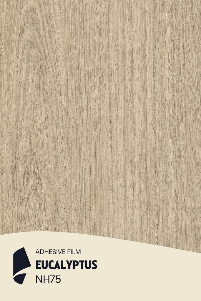 [NH75/ML] Film Adhésif Bois Clair Eucalyptus CoverStyl NH75/LV (Au mètre linaire soit 1,22m² par ml)