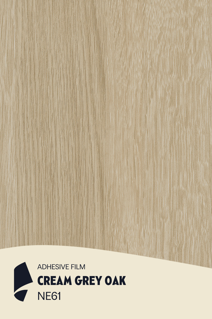 Film Adhésif Bois Clair Cream Grey Oak CoverStyl NE61/LV