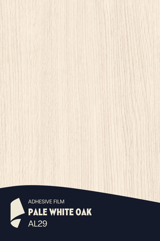 [AL29/ML] Film Adhésif Bois Clair Pale White Oak CoverStyl AL29/LV (Au mètre linaire soit 1,22m² par ml)