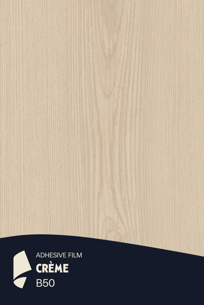 [B50/ML] Film Adhésif Bois Clair Crème CoverStyl B50/LV (Au mètre linaire soit 1,22m² par ml)