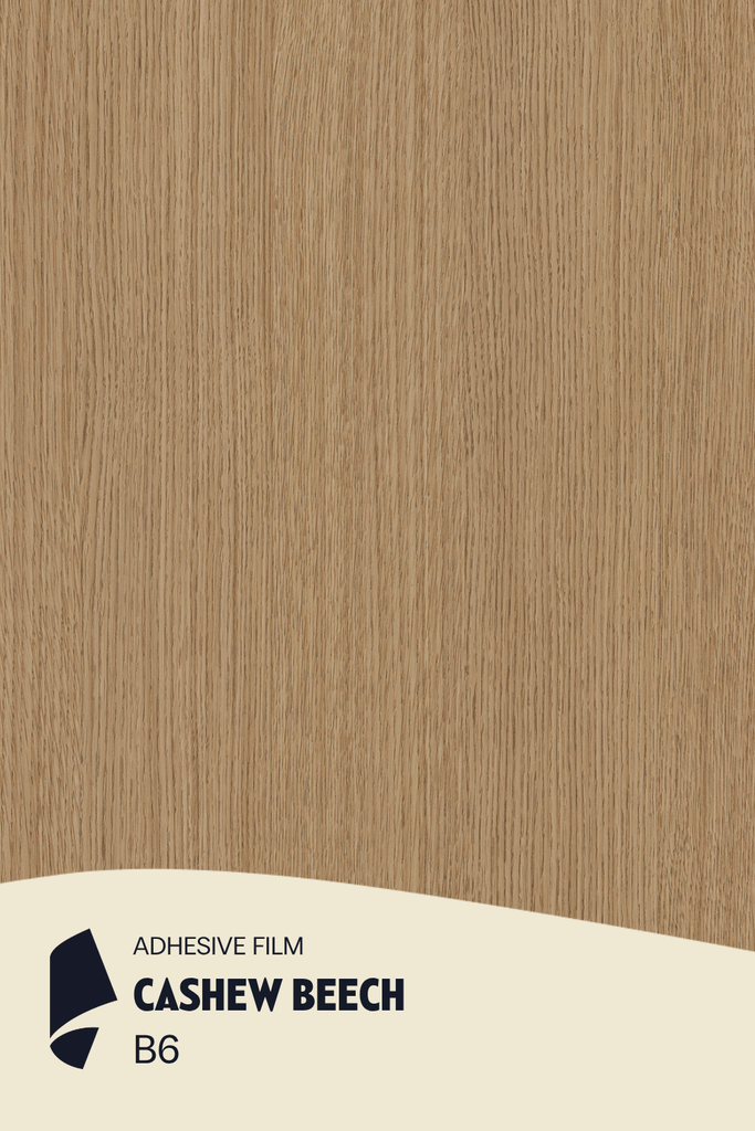 [B6/ML] Film Adhésif Bois Clair Cashew Beech CoverStyl B6/LV (Au mètre linaire soit 1,22m² par ml)