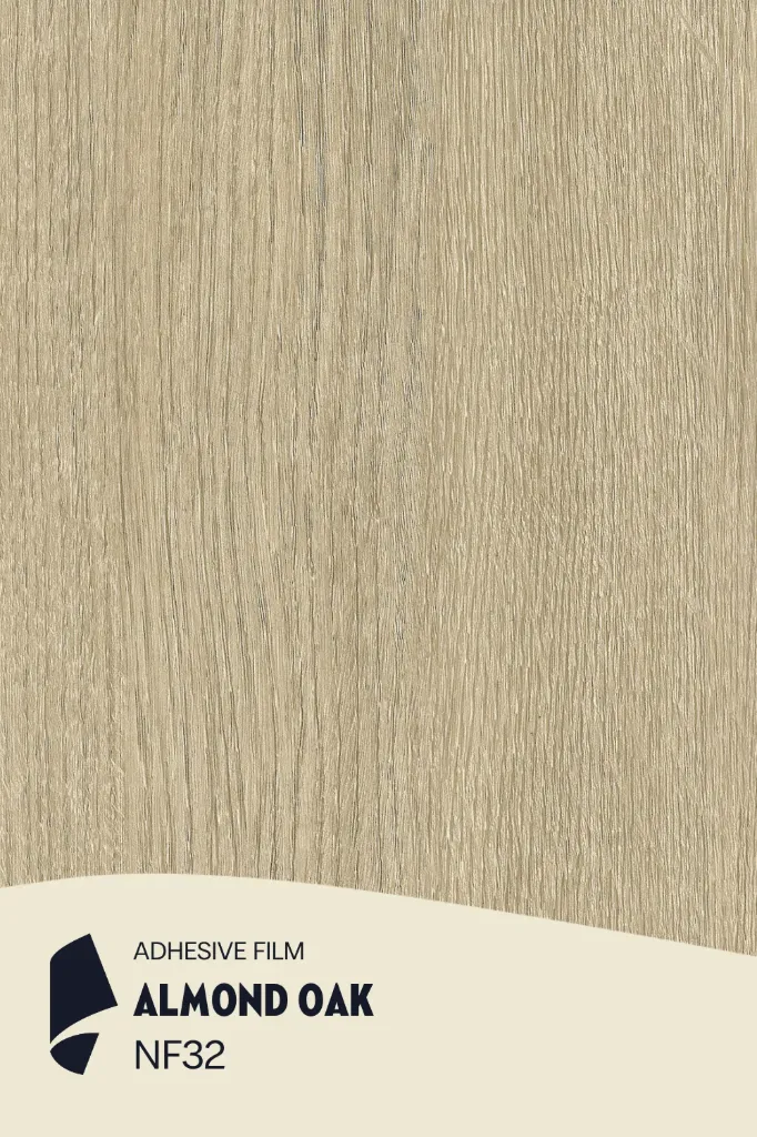 Film Adhésif Bois Clair Almond Oak CoverStyl NF32/LV
