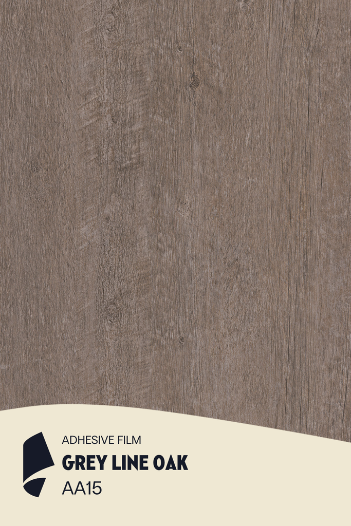 Film Adhésif Bois Moyen Grey Line Oak CoverStyl AA15/LV