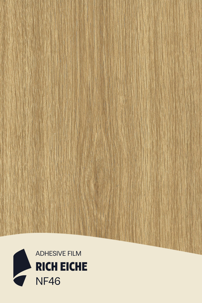 [NF46/ML] Film Adhésif Bois Moyen Rich Eiche CoverStyl NF46/LV (Au mètre linaire soit 1,22m² par ml)