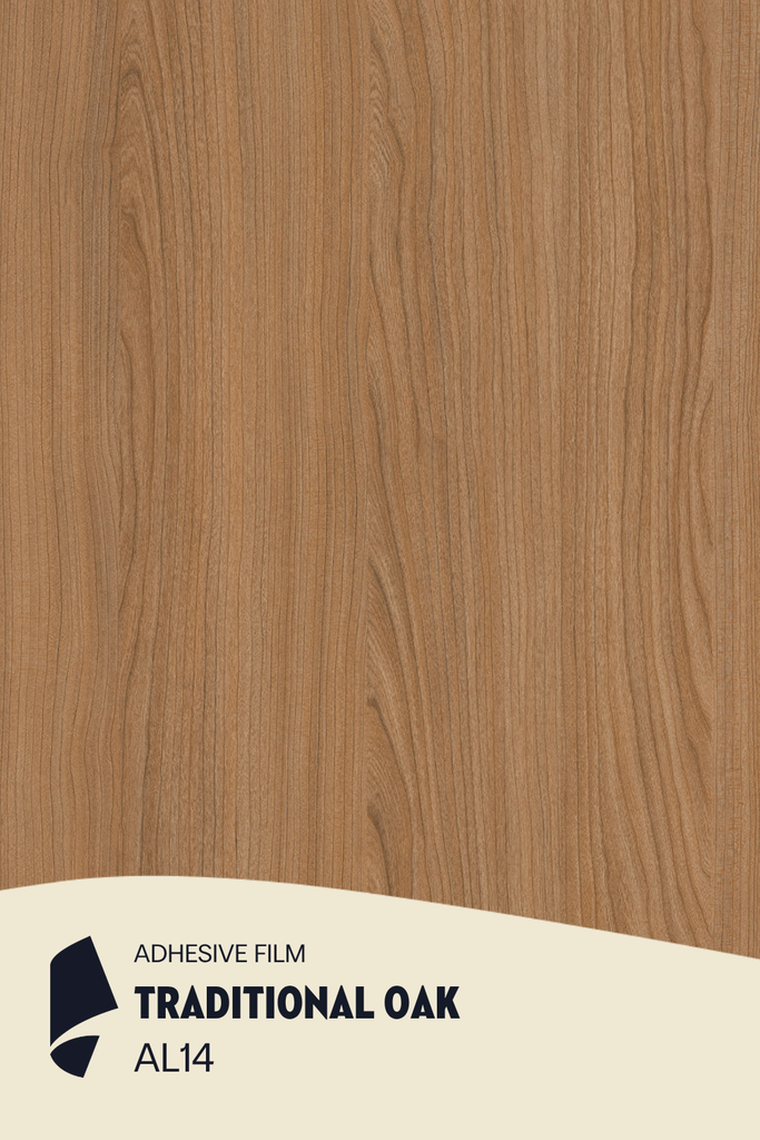 [AL14/ML] Film Adhésif Bois Moyen Traditional Oak CoverStyl AL14/LV (Au mètre linaire soit 1,22m² par ml)