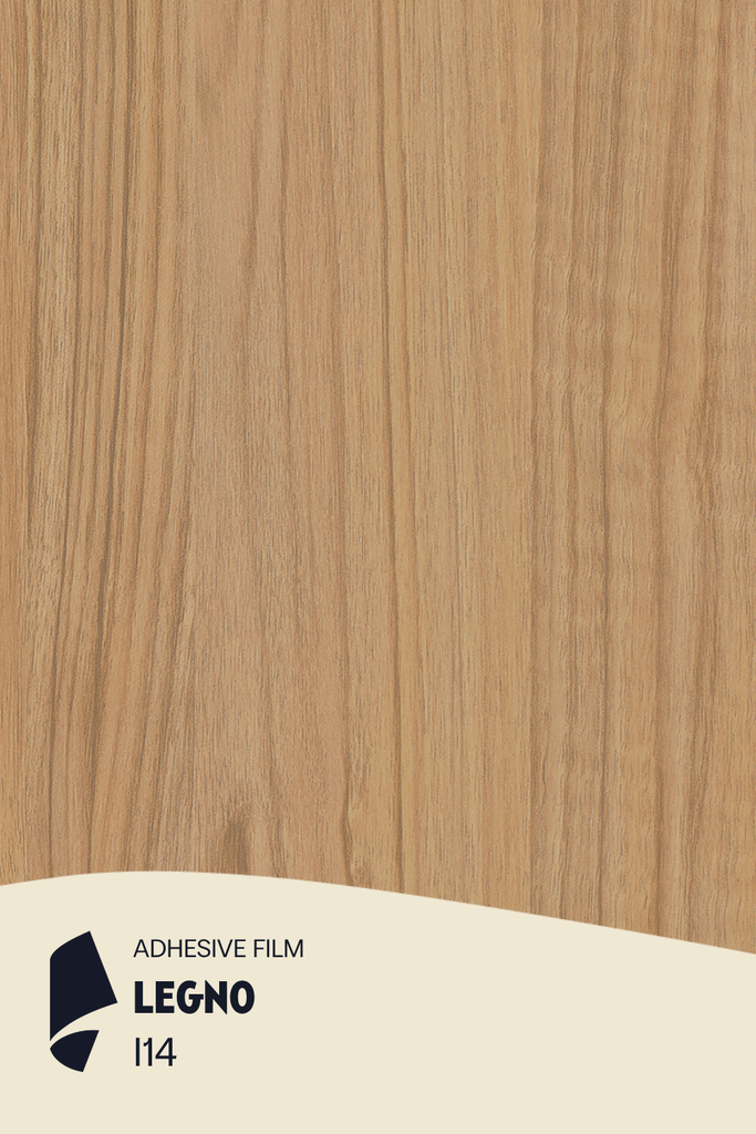 [I14/ML] Film Adhésif Bois Moyen Legno CoverStyl I14/LV (Au mètre linaire soit 1,22m² par ml)