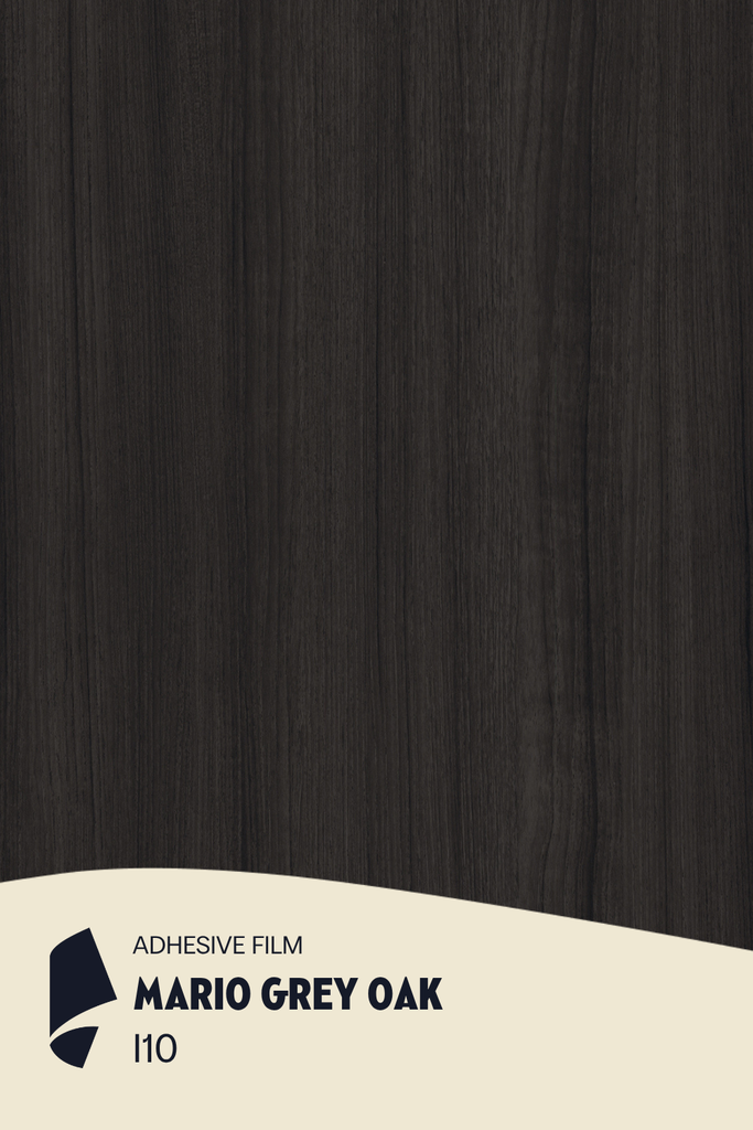 [I10/ML] Film Adhésif Bois Foncé Mario Grey Oak CoverStyl I10/LV (Au mètre linaire soit 1,22m² par ml)