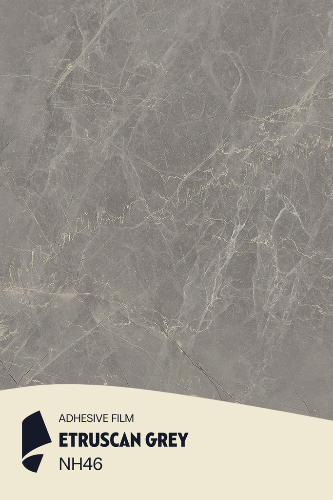 Film Adhésif Marbre Etruscan Grey CoverStyl NH46/LV