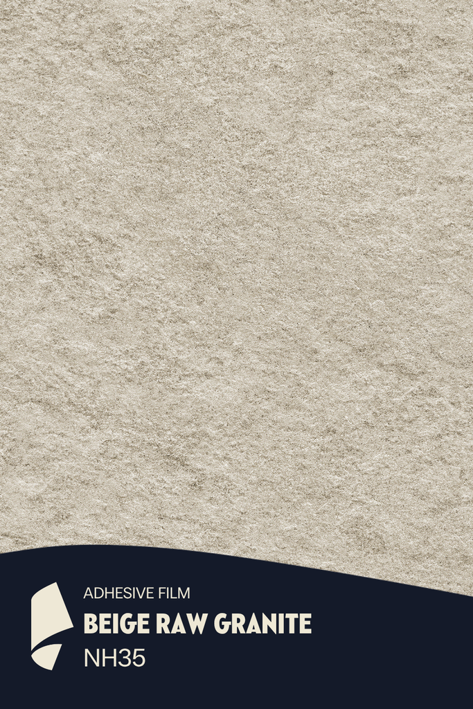 [NH35/ML] Film Adhésif Granite Beige Raw Granite CoverStyl NH35/LV (Au mètre linaire soit 1,22m² par ml)