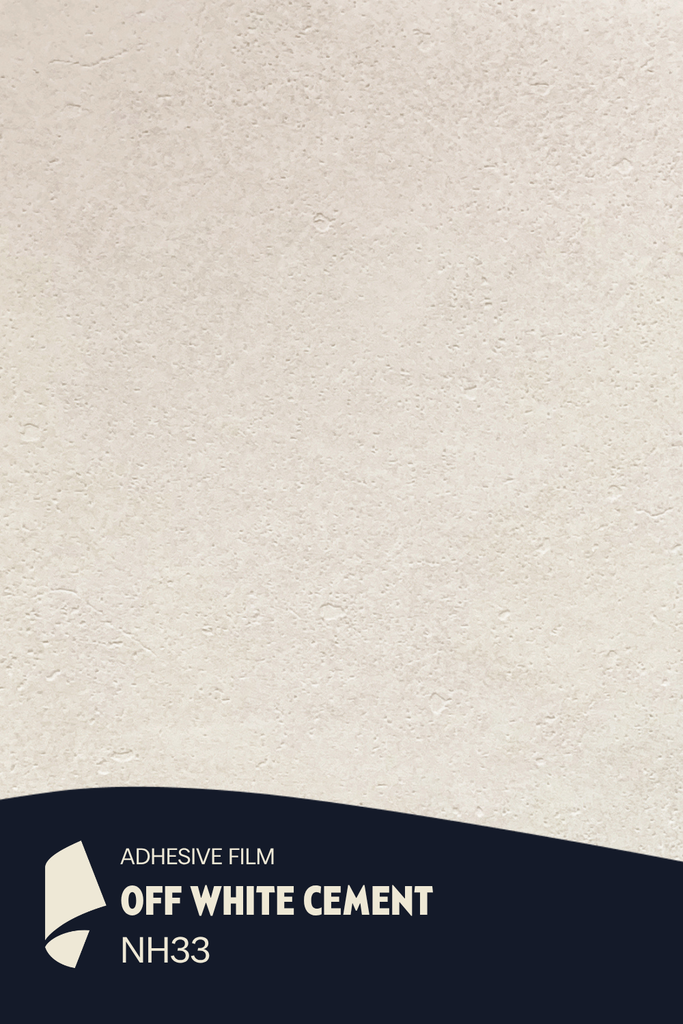 [NH33/ML] Film Adhésif Concrete Off White Cement CoverStyl NH33/LV (Au mètre linaire soit 1,22m² par ml)