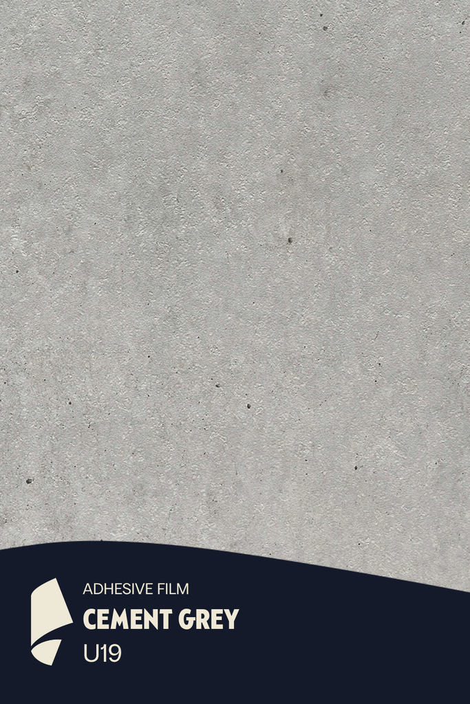 [U19/ML] Film Adhésif Concrete Cement Grey CoverStyl U19/LV (Au mètre linaire soit 1,22m² par ml)