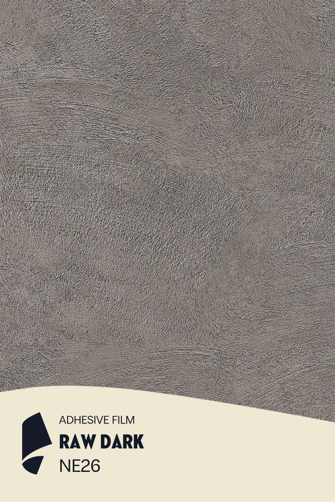 [NE26/ML] Film Adhésif Concrete Raw Dark CoverStyl NE26/LV (Au mètre linaire soit 1,22m² par ml)