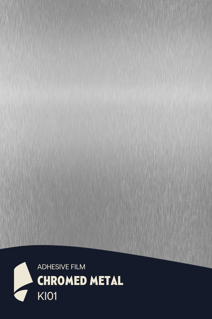 Film Adhésif Métal Brossé Chromed Metal CoverStyl KI01/PL/LV