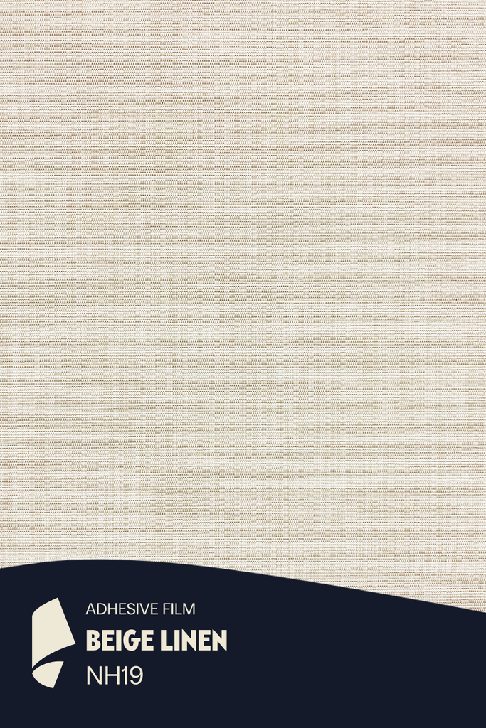 Film Adhésif Textile Naturel Beige Linen CoverStyl NH19/PL/LV