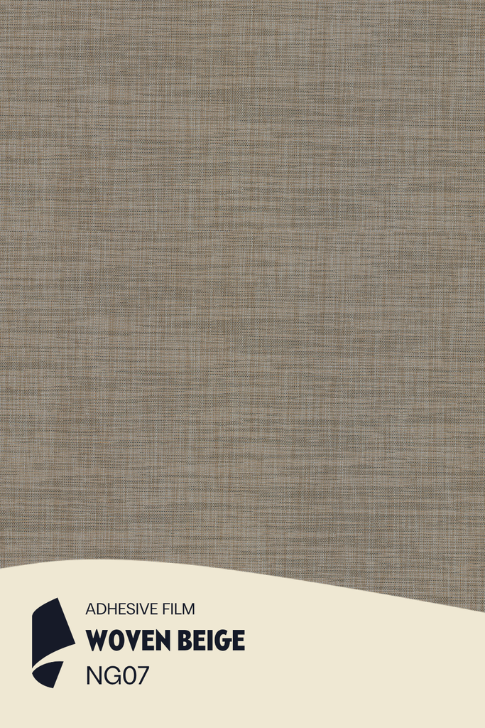 Film Adhésif Textile Naturel Woven Beige CoverStyl NG07/PL/LV