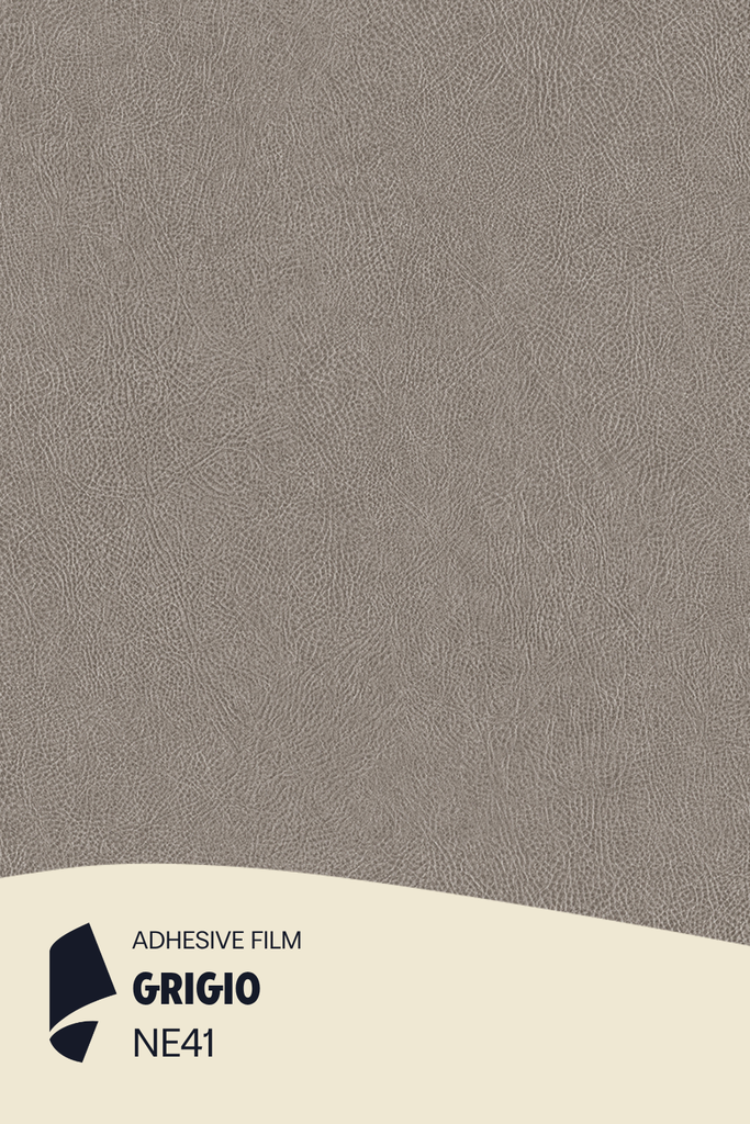 [NE41/ML] Film Adhésif Textile Cuir Grigio CoverStyl NE41/LV (Au mètre linaire soit 1,22m² par ml)