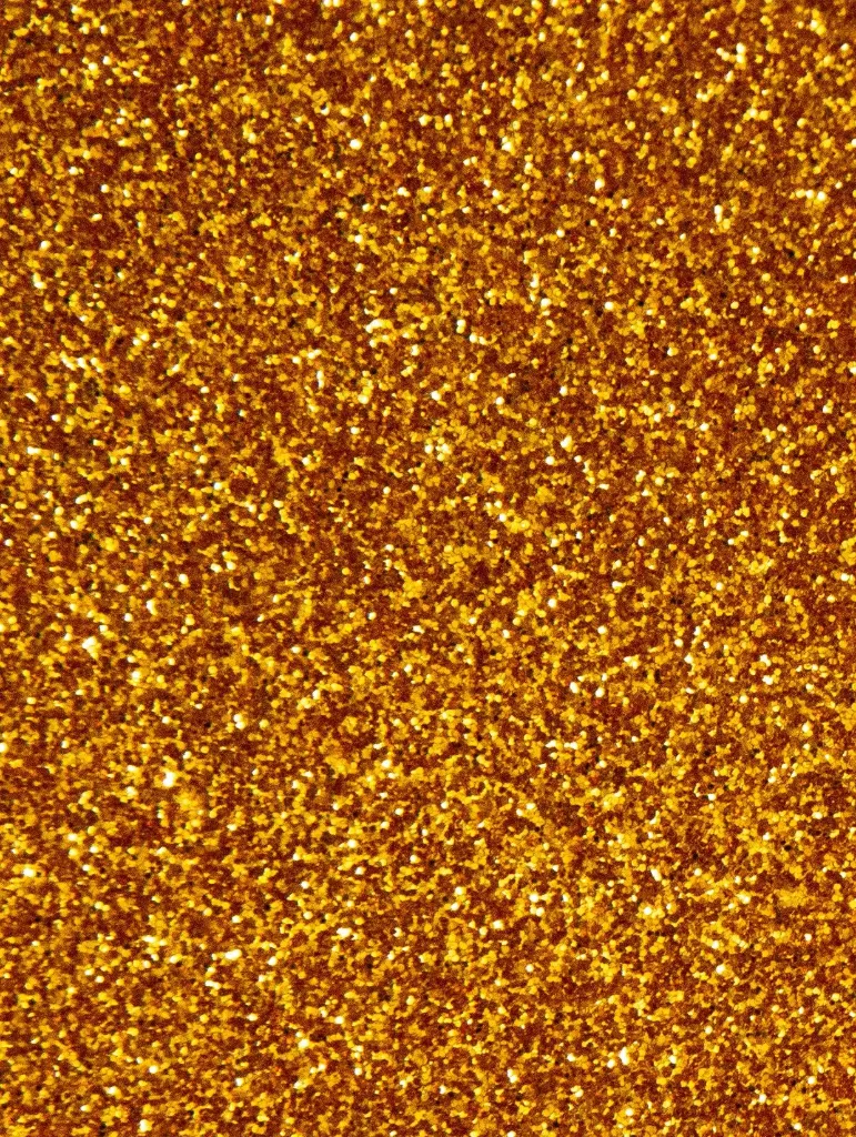 Film Adhésif Paillette Yellow Disco CoverStyl R6/LV (Au ML)