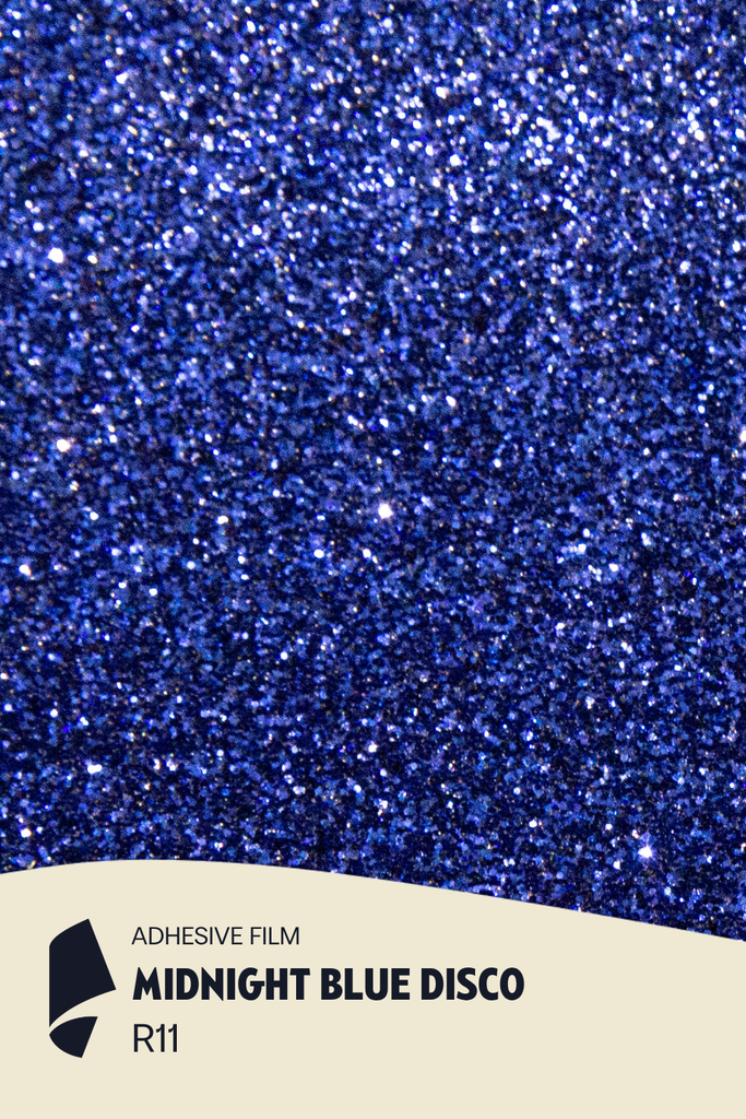 Film Adhésif Paillette Midnight Blue Disco CoverStyl R11/LV
