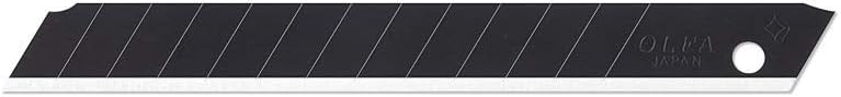Lames de cutter de 9mm sécable OLFA Excel Black 45° 120-ABB-10B/50