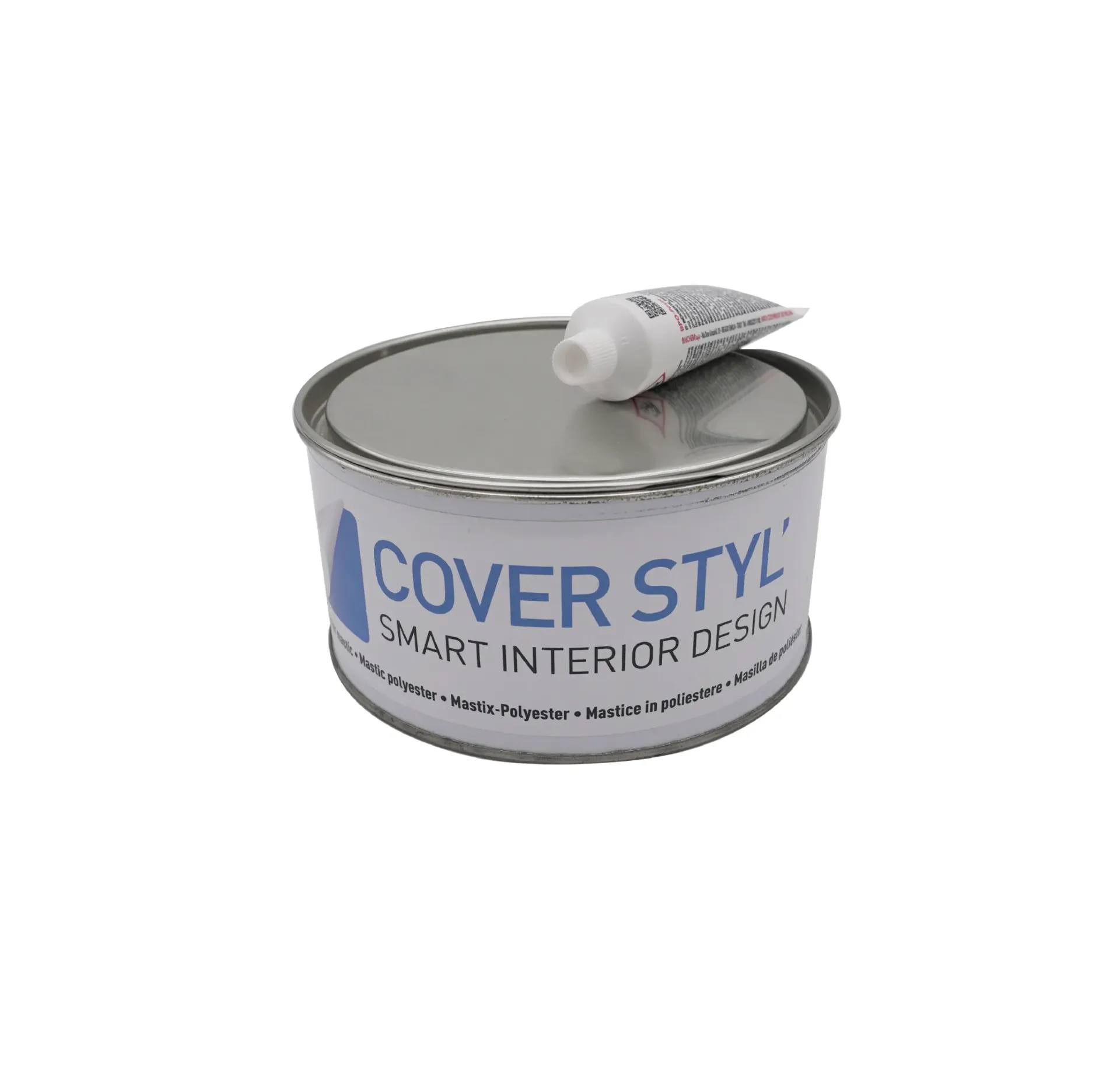 [600-MCS] Mastic polyester bi-composant pour reboucher 1,8kg 600-MCS