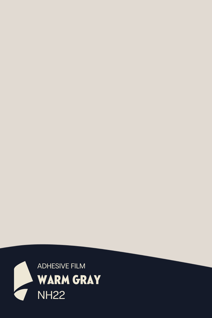 [NH22/ML] Film Adhésif Couleur Warm Gray CoverStyl NH22/LV (Au mètre linaire soit 1,22m² par ml)