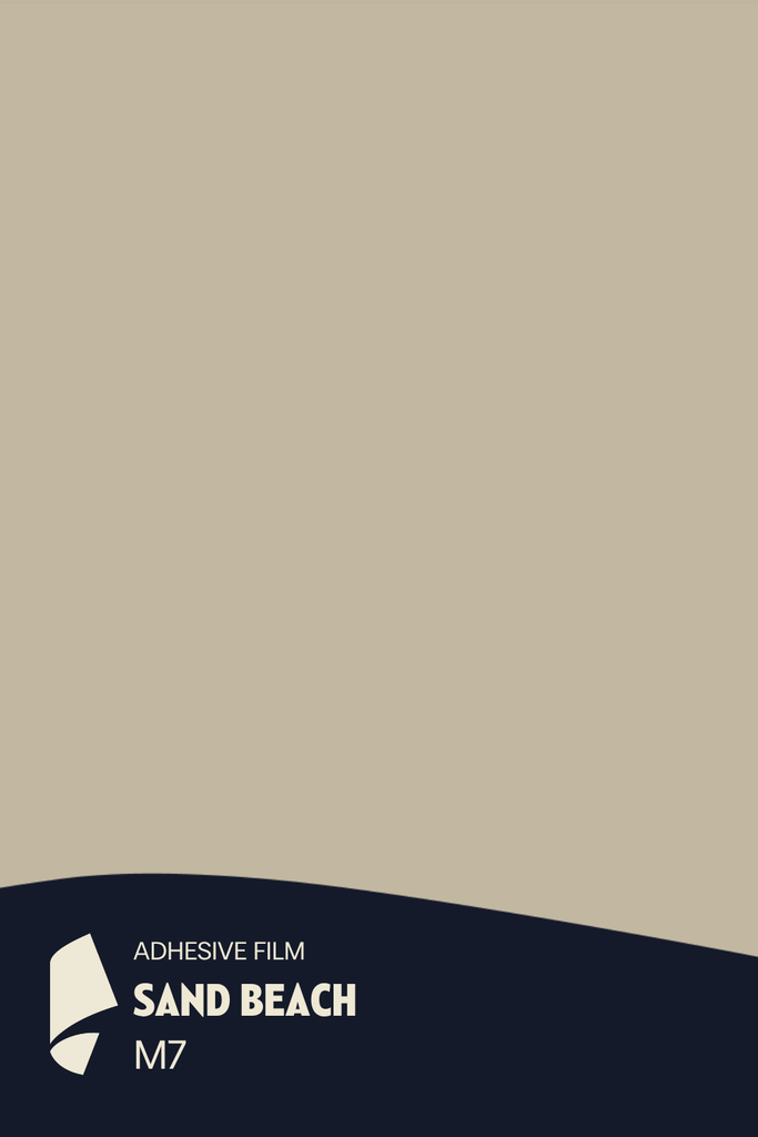 [M7/ML] Film Adhésif Couleur Sand Beach CoverStyl M7/LV (Au mètre linaire soit 1,22m² par ml)