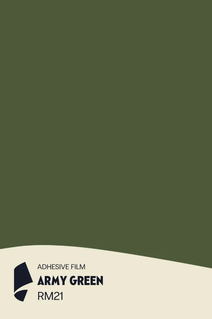 Film Adhésif Couleur Army Green CoverStyl RM21/LO