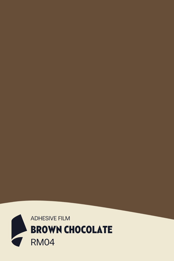 [RM04/ML] Film Adhésif Couleur Brown Chocolate CoverStyl RM04/LV (Au mètre linaire soit 1,22m² par ml)
