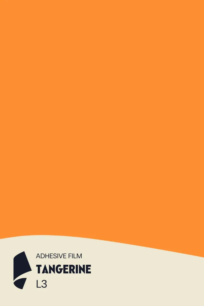 Film Adhésif Couleur Tangerine CoverStyl L3/LO