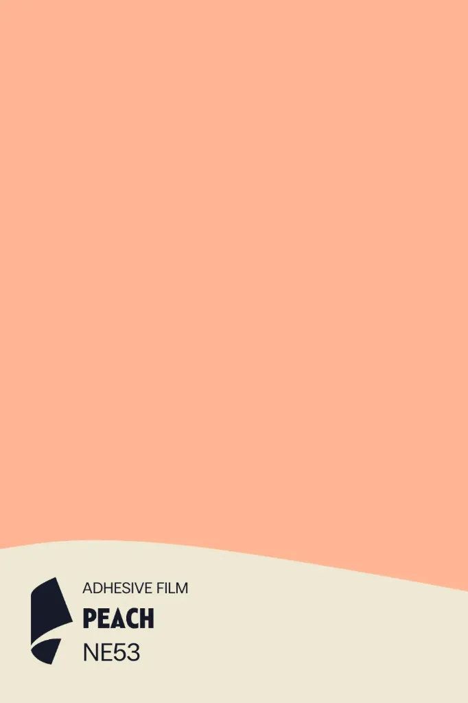 Film Adhésif Couleur Peach CoverStyl NE53/LO