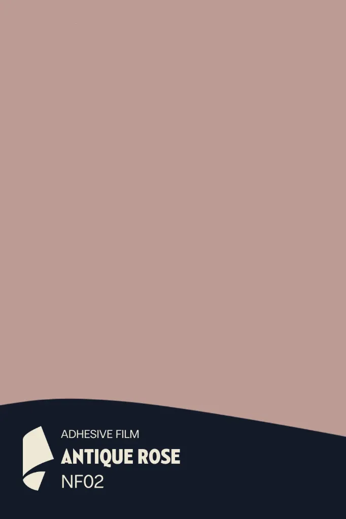 [NF02/ML] Film Adhésif Couleur Antique Rose CoverStyl NF02/LO (Au mètre linaire soit 1,22m² par ml)