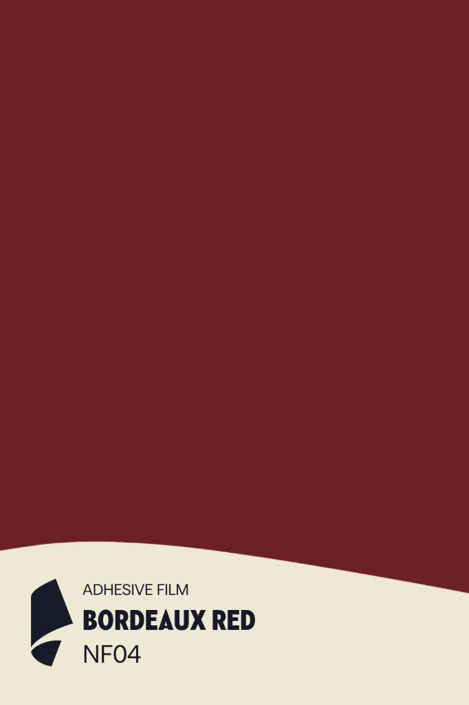 Film Adhésif Couleur Bordeaux Red CoverStyl NF04/LO