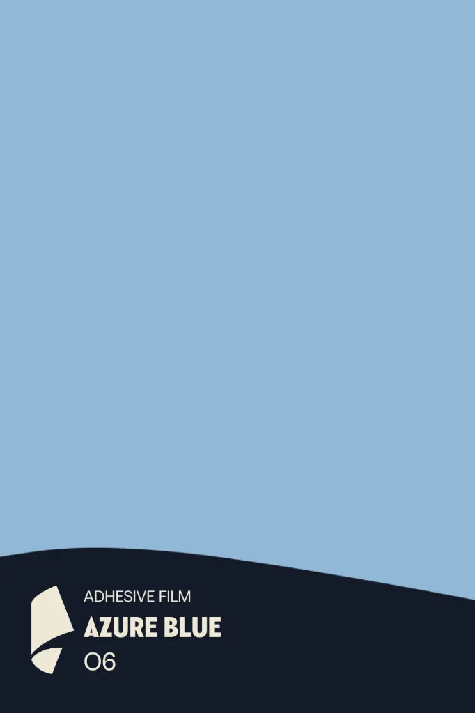 Film Adhésif Couleur Azure Blue CoverStyl O6/LO