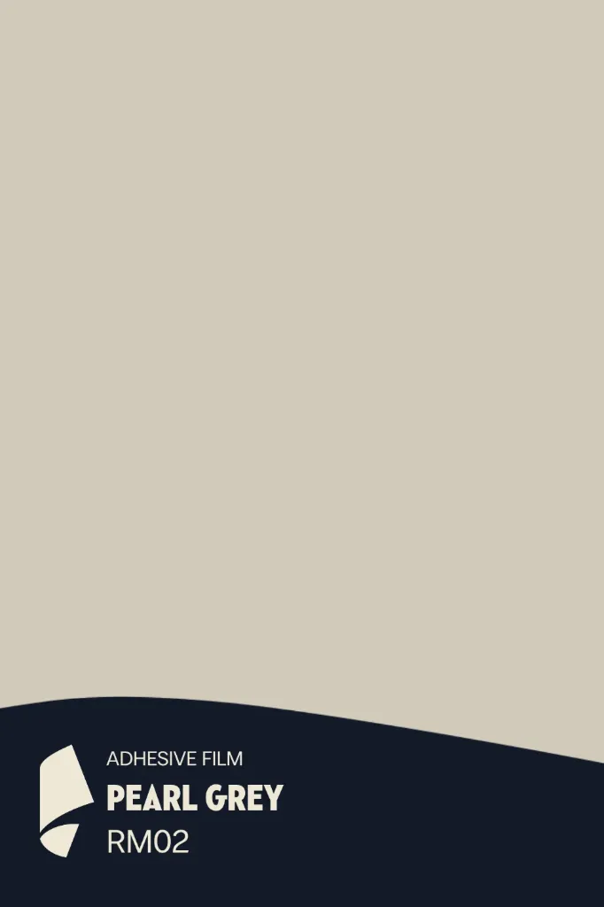 [RM02/ML] Film Adhésif Couleur Pearl Grey CoverStyl RM02/LO (Au mètre linaire soit 1,22m² par ml)