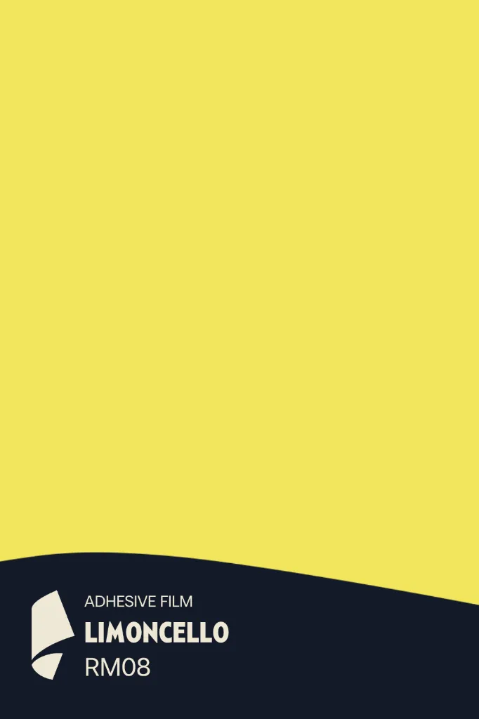 Film Adhésif Couleur Limoncello CoverStyl RM08/LO