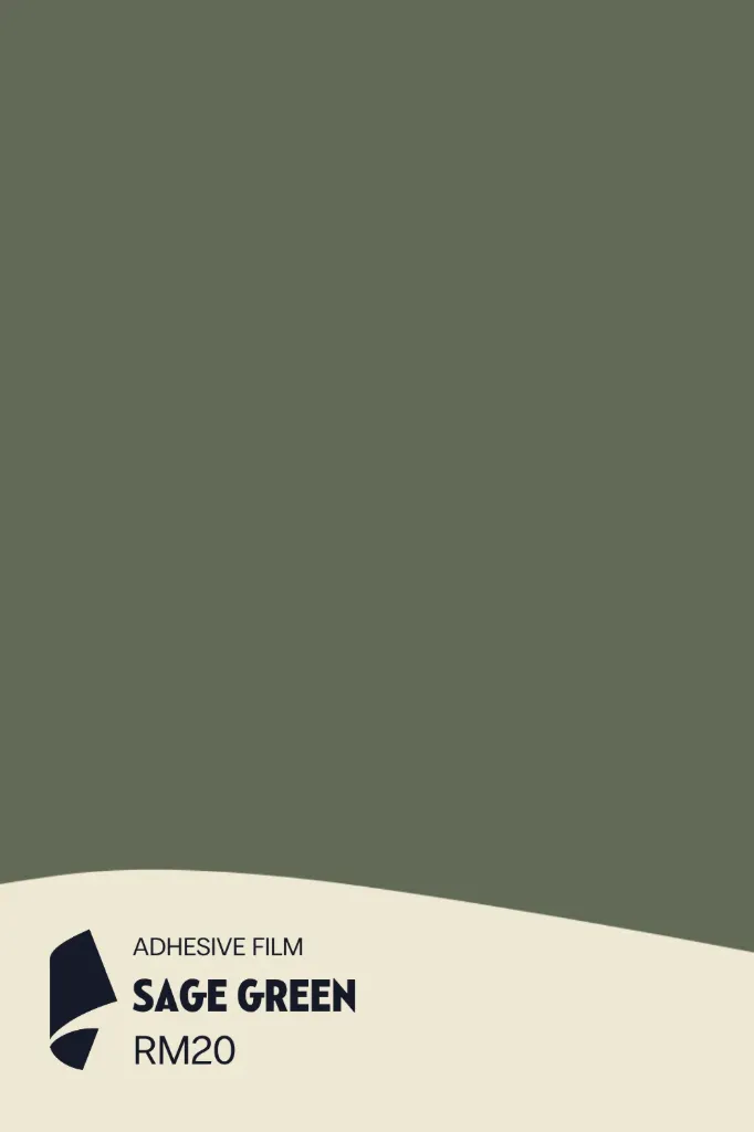 Film Adhésif Couleur Sage Green CoverStyl RM20/LO