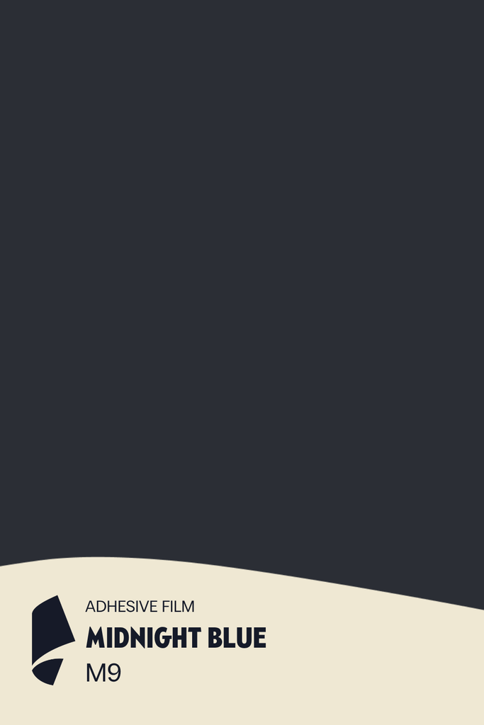 [M9/ML] Film Adhésif Couleur Midnight Blue CoverStyl M9/LV (Au mètre linaire soit 1,22m² par ml)
