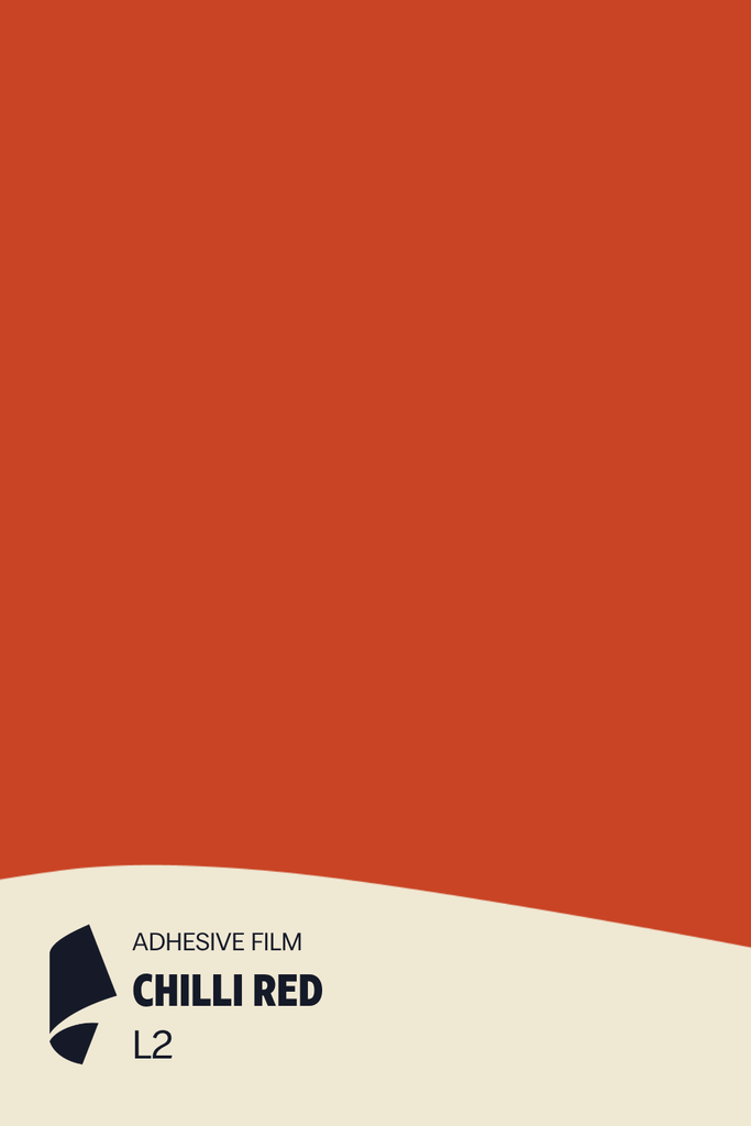 [L2/ML] Film Adhésif Couleur Chilli Red CoverStyl L2/LV (Au mètre linaire soit 1,22m² par ml)