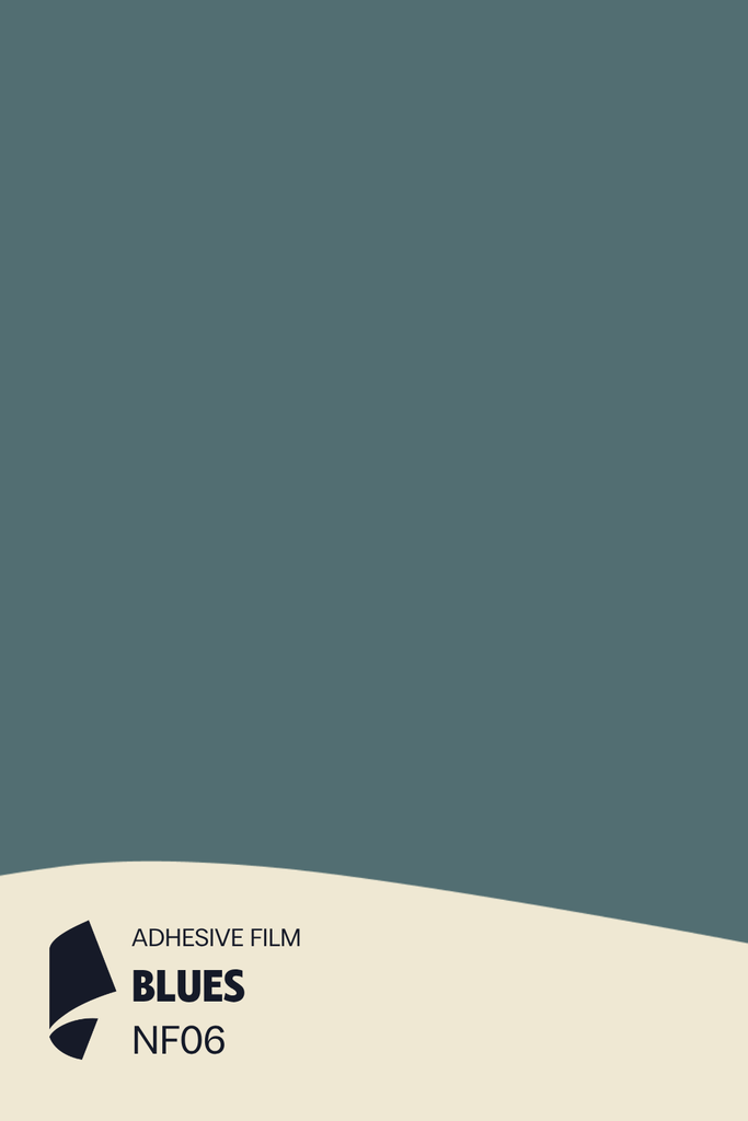 [NF06/ML] Film Adhésif Couleur Blues CoverStyl NF06/LV (Au mètre linaire soit 1,22m² par ml)